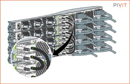 Advanced ring cabling option for switch stacking