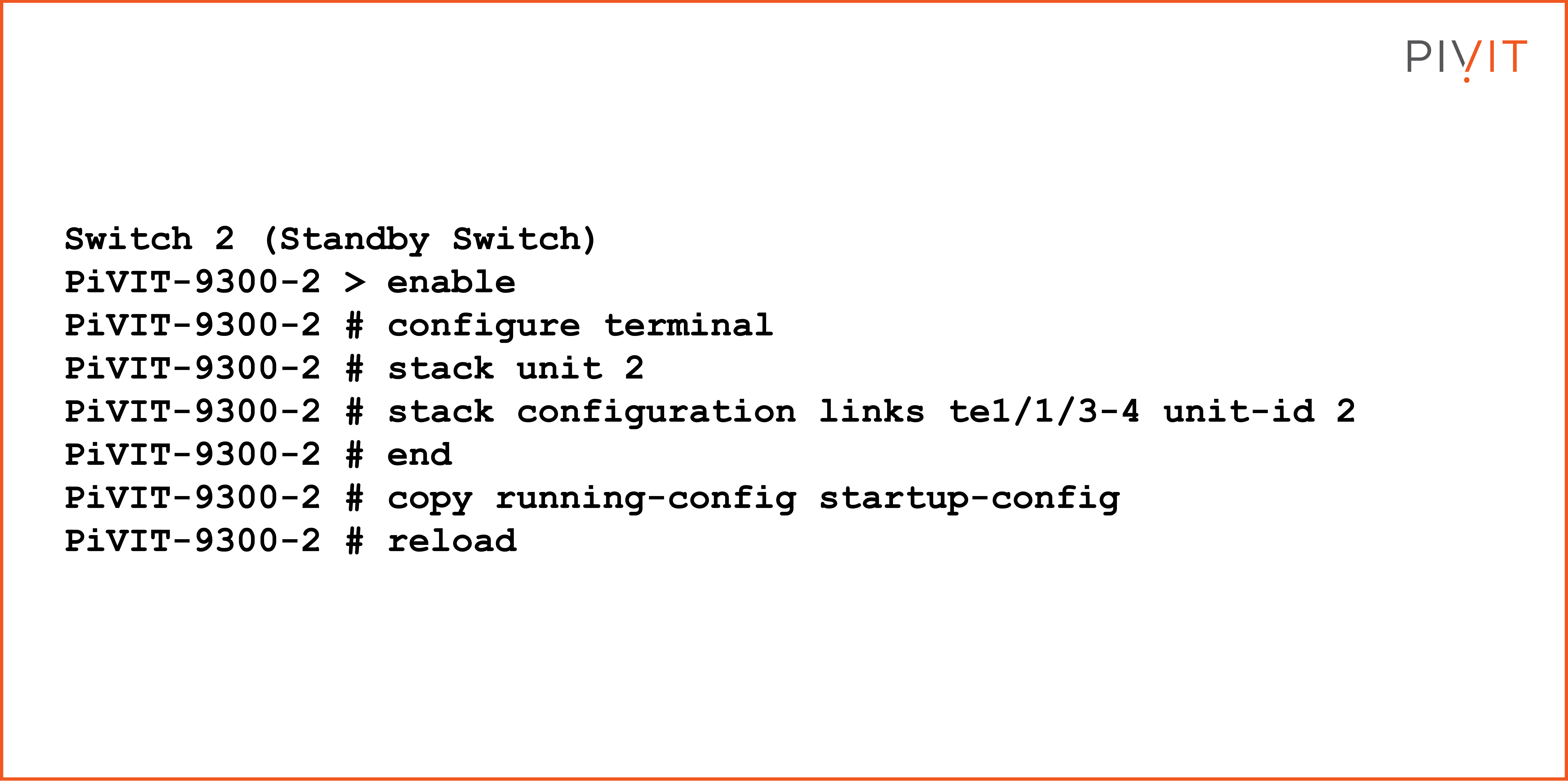 Best Practices for Switch Stacking Configuration