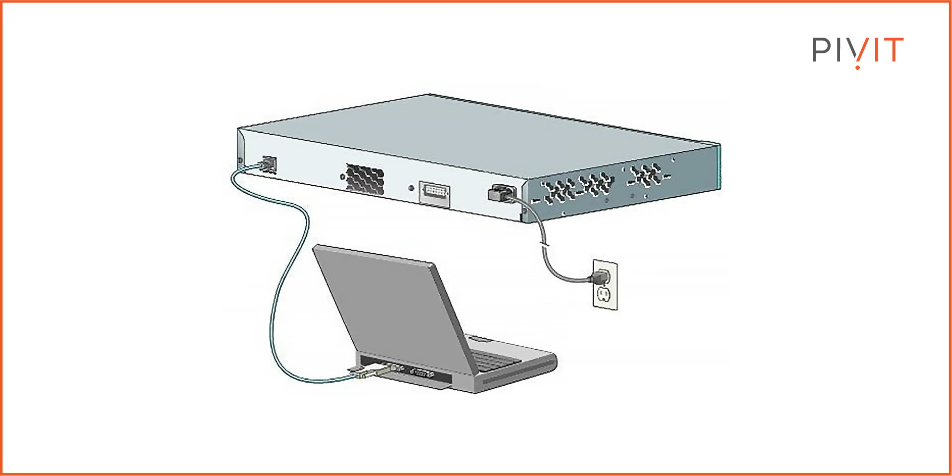 basic switch plug-in computer to switch to power