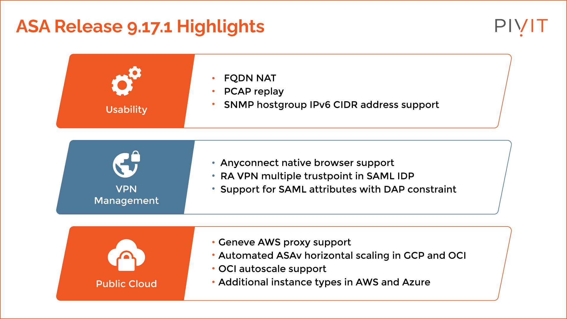 Cisco ASA Release 9.17.1 Highlights