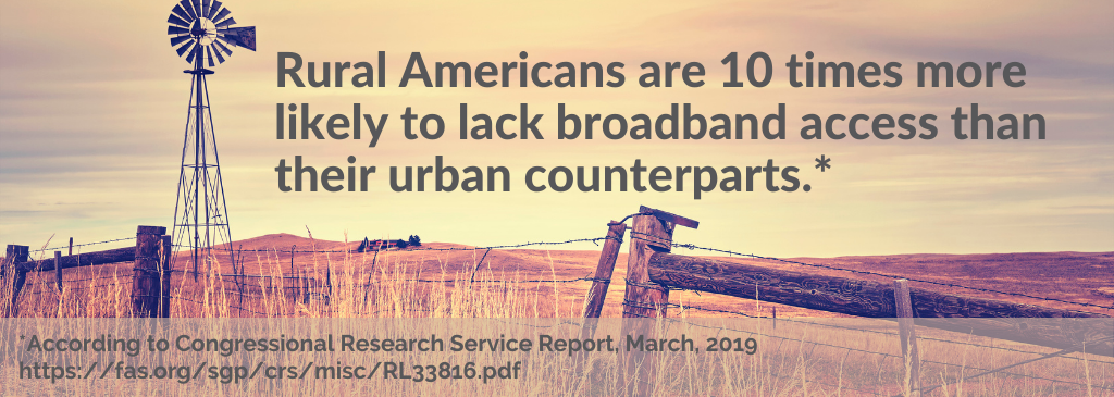 Call-out Rural US Internet Fact