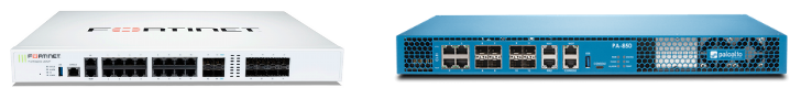 fortinet 200f vs. palo alto 800 firewalls