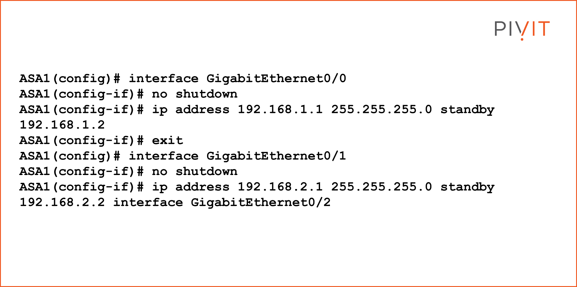 Cisco ASA Firewall Active/Standby Configuration Guide (Part 2 – Deployment)