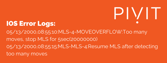 HSRP example error 6 MLS-4-MOVEOVERFLOW message at pivit global