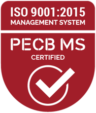 ISO 9001 certification badge