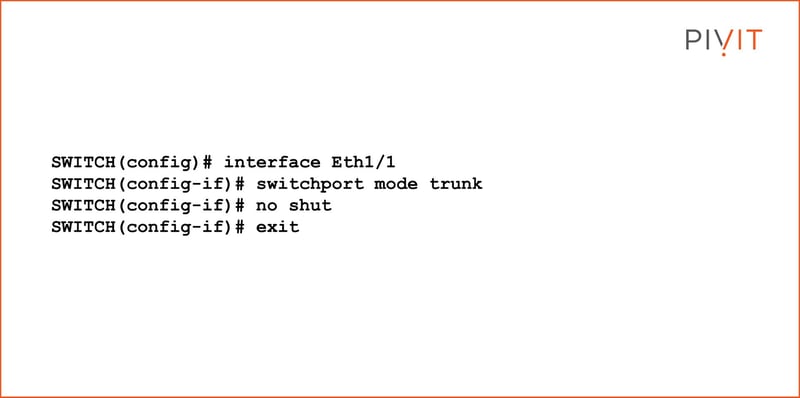 Trunking-Port-Configuration