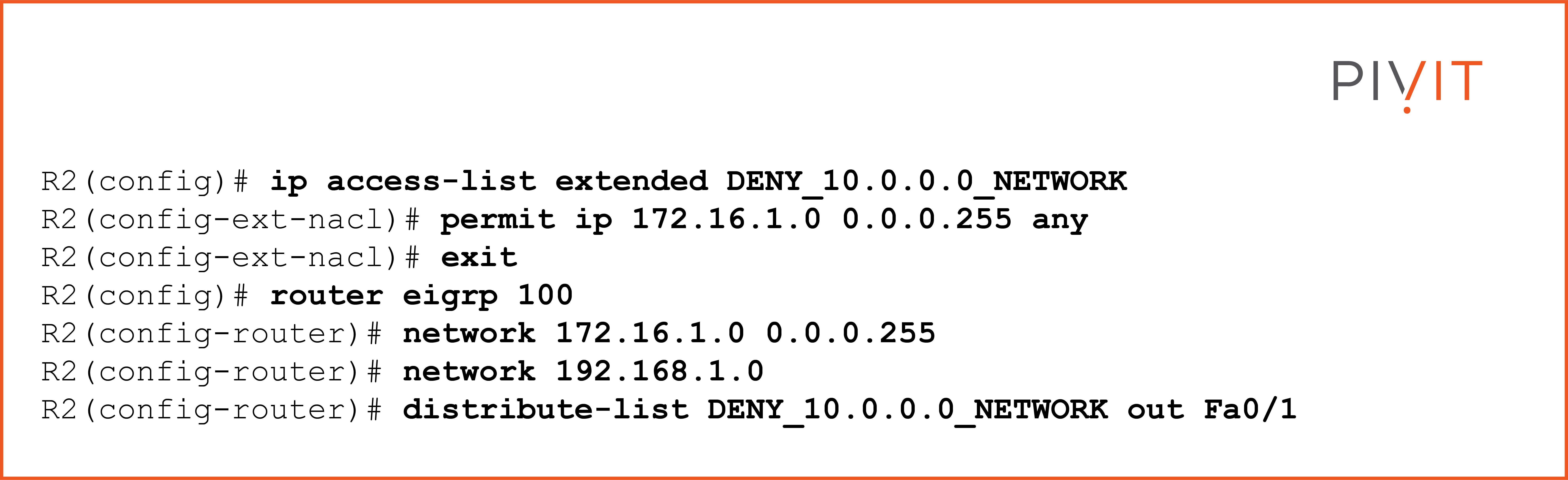 Everything You Need to Know About Distribute and Prefix Lists
