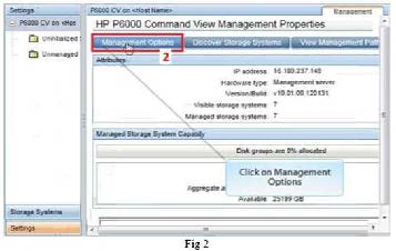 command view management properties management options
