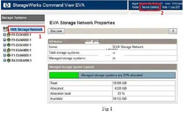 storageworks command view eva