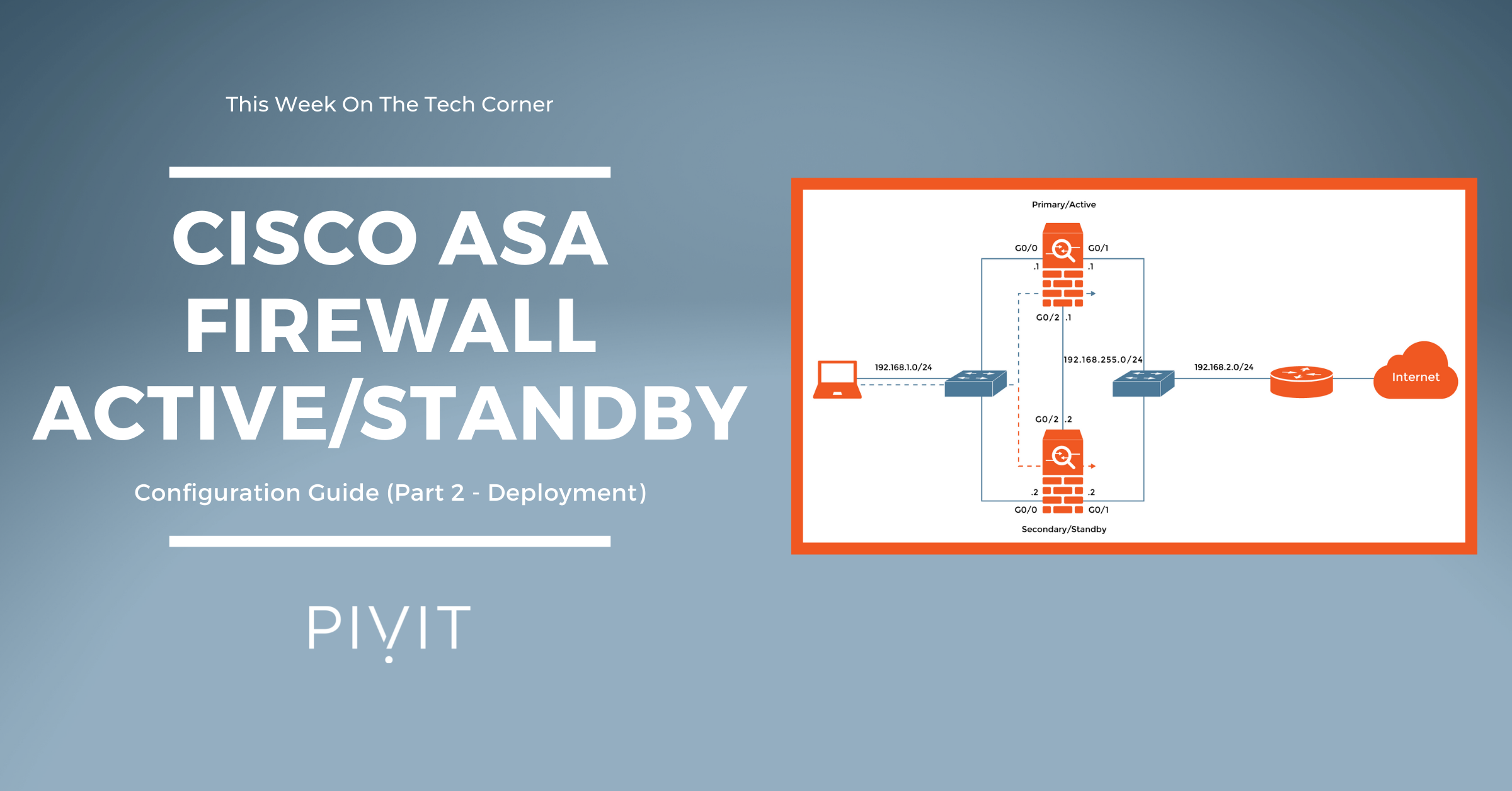 Cisco ASA Firewall Active/Standby Configuration Guide (Part 2 – Deployment)