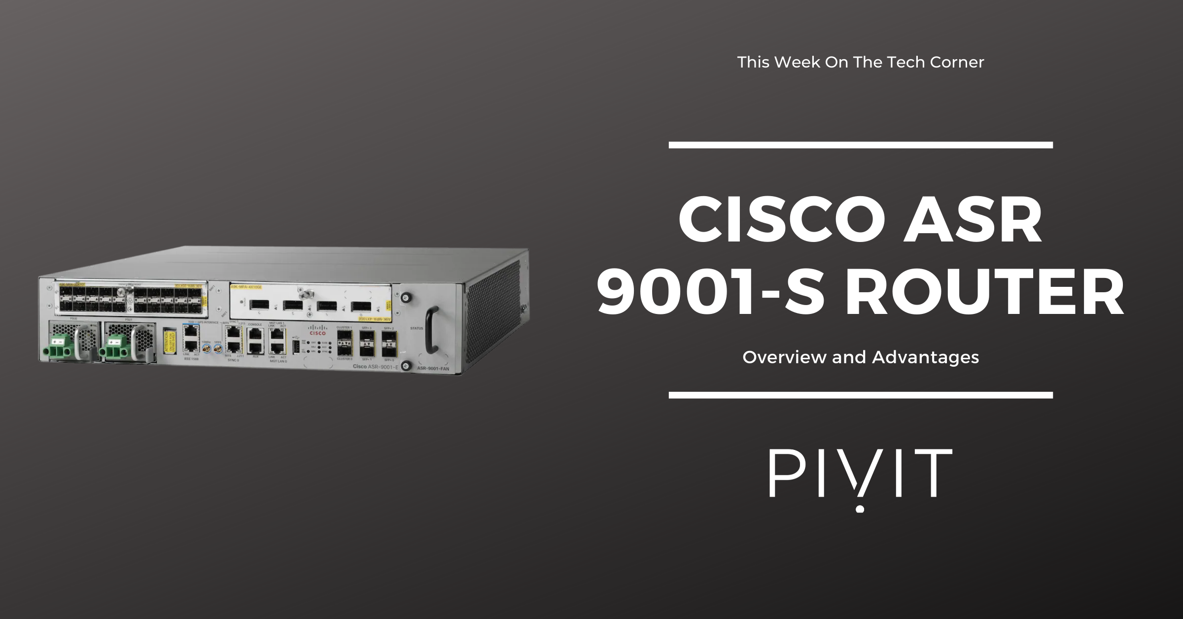 Cisco ASR 9001-S Router image