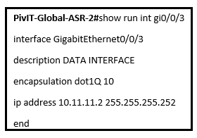 data interface asr 2 configuration commands at pivit global